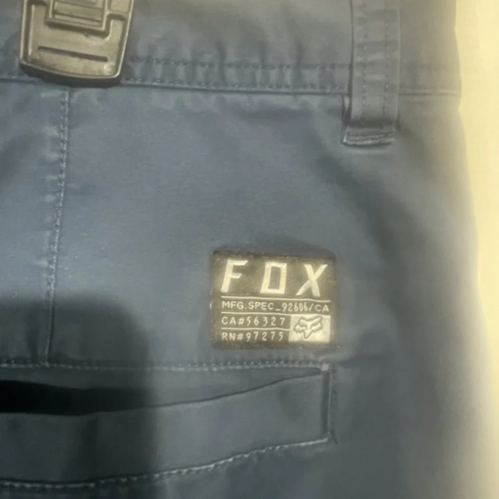 Fox Head Men's Stretch Chino Short Navy Blue Size 36 - Picture 12 of 14